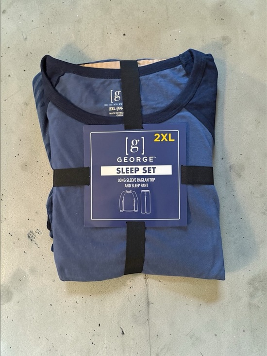 George Other - George Plaid Blue Sleepwear Set